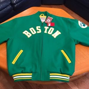 Boston Celtics Hardwood Classic Jacket (XL)
